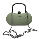 Caliber Mini Top Handle Bag – Green Elegance
