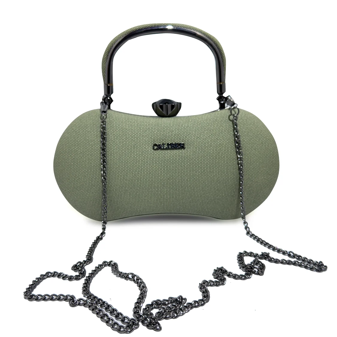 Caliber Mini Top Handle Bag – Green Elegance