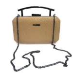 Women Handbag Clutch – Beige