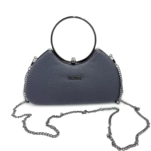 Caliber Luna Ring Handle Mini Bag – Black