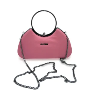 Caliber Luna Ring Handle Mini Bag – Pink