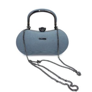 Women Blue Hand Bag Clutch