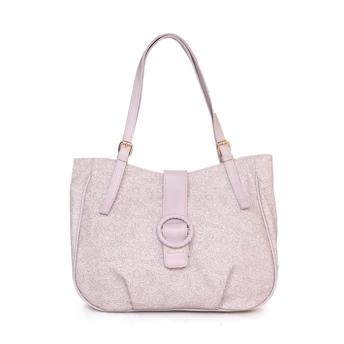 Modern Casual Carry Handbag-Pink