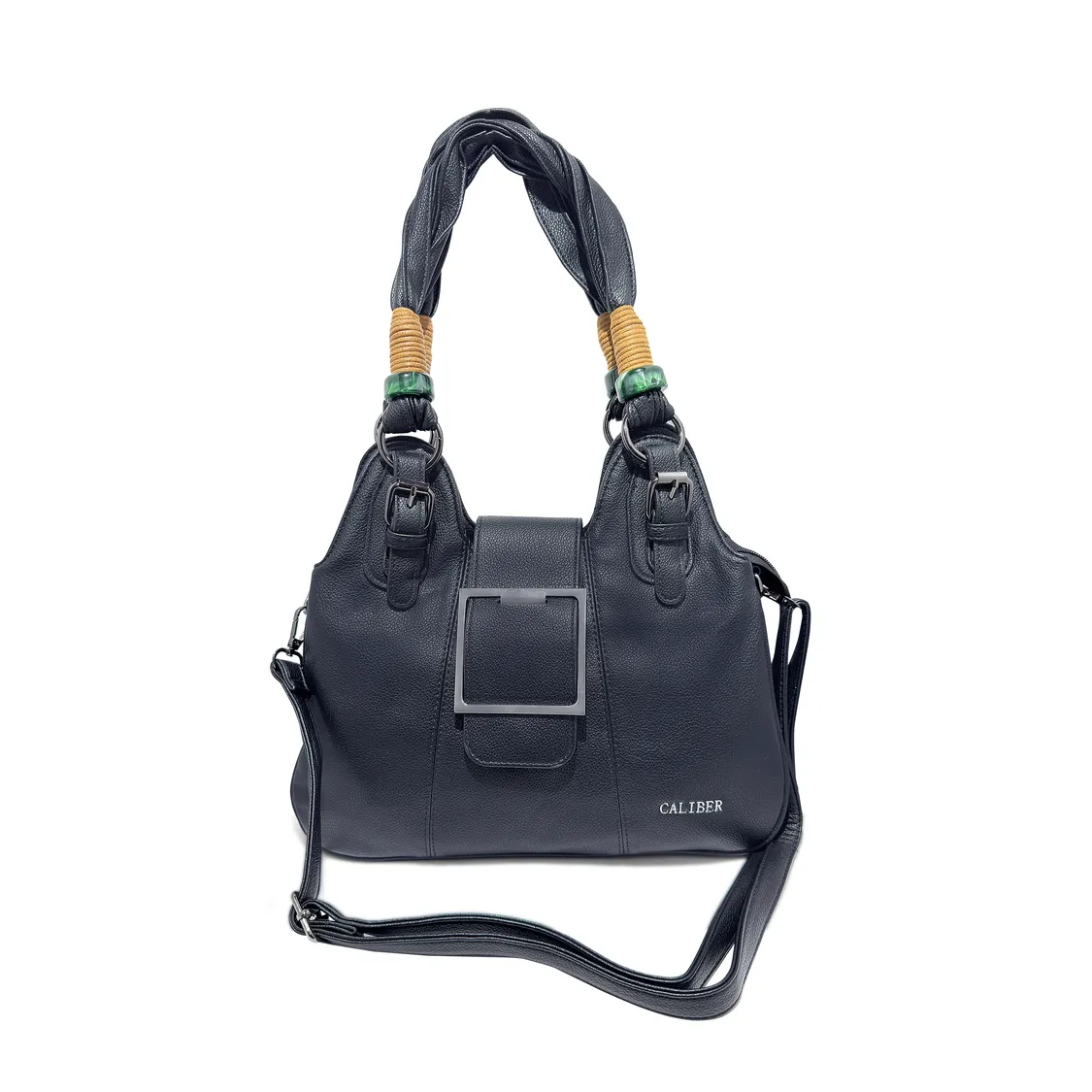 Classic Everyday Shoulder Bag-Black