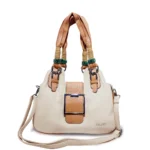 Classic Everyday Shoulder Bag-Beige