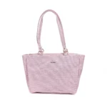 Chic Compact Shoulder Bag-Pink