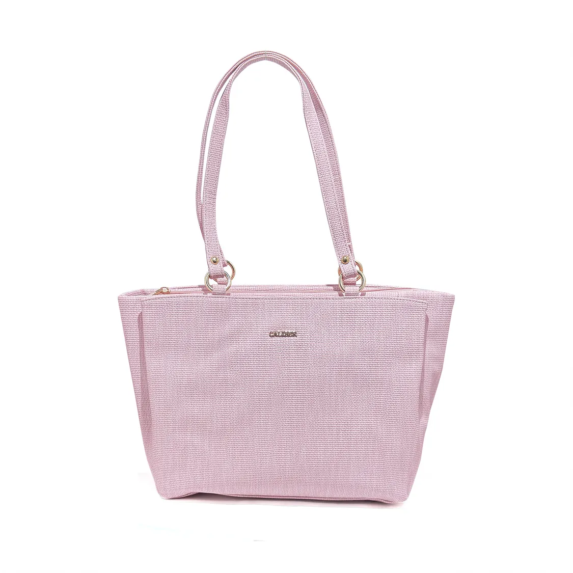 Chic Compact Shoulder Bag-Pink