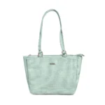 Chic Compact Shoulder Bag-Green