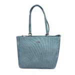 Chic Compact Shoulder Bag-L Blue