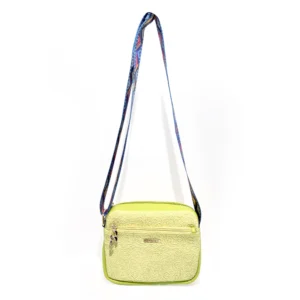 Stylish Compact Sling Bag-Yellow