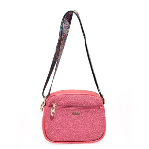 Stylish Compact Sling Bag-Maroon