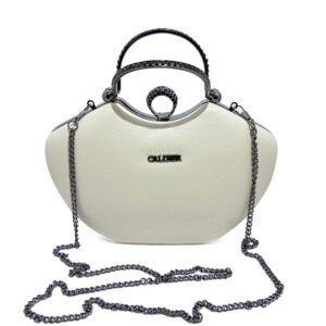 Classic Structured Clutch for Women