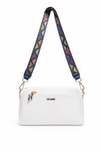 Stylish Compact Sling Bag-White