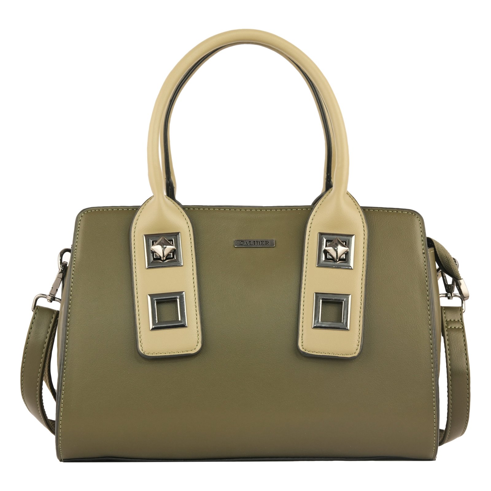 Caliber Premium Two-Tone Top Handle Bag