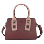 Caliber Premium Two-Tone Top Handle Bag