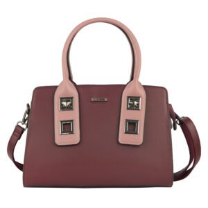 Caliber Premium Two-Tone Top Handle Bag