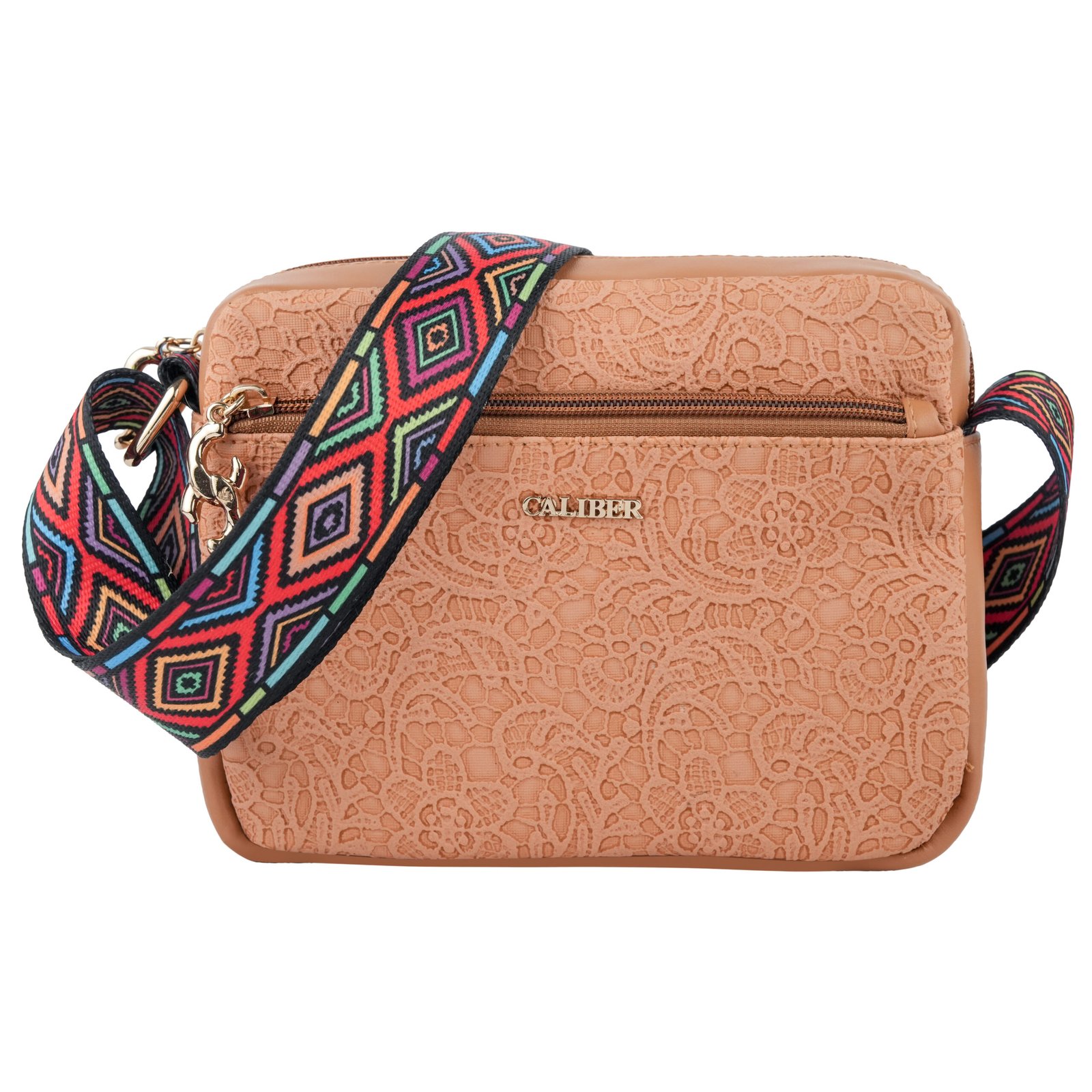 Stylish Compact Sling Bag-Orange
