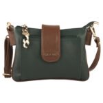 Caliber Classic Dual-Tone Crossbody Bag