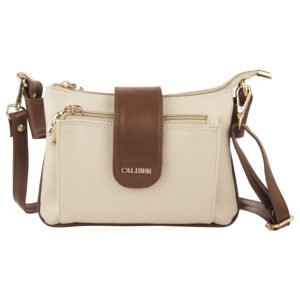 Caliber Classic Dual-Tone Crossbody Bag