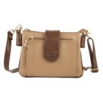 Caliber Classic Dual-Tone Crossbody Bag