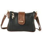 Caliber Classic Dual-Tone Crossbody Bag