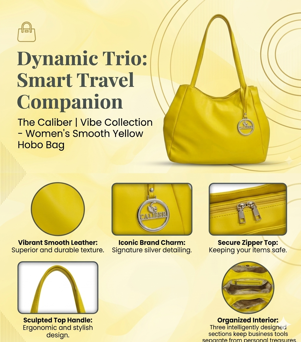 Caliber Urban Elegance Tote Bag