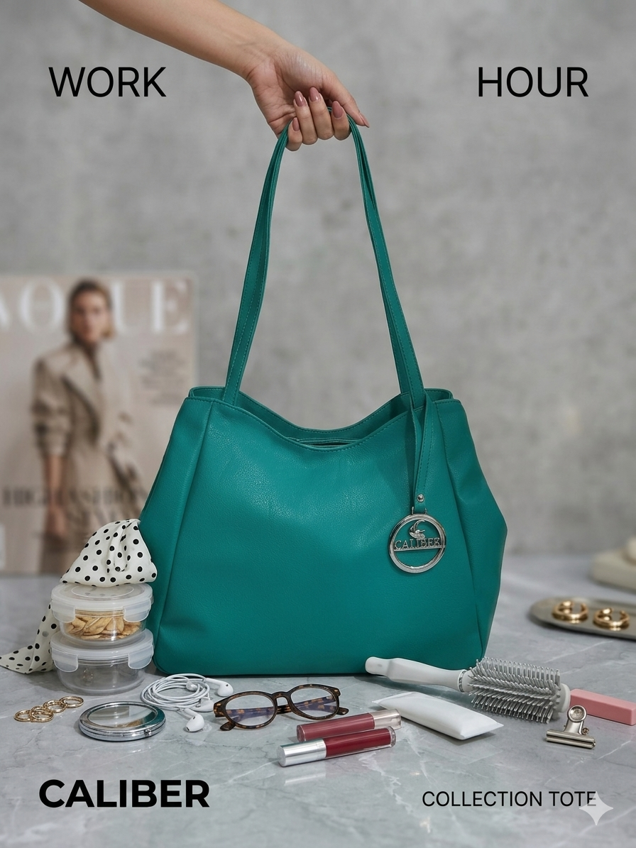 Caliber Urban Elegance Tote Bag