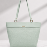 Caliber Elegant Woven Pattern Shoulder Tote